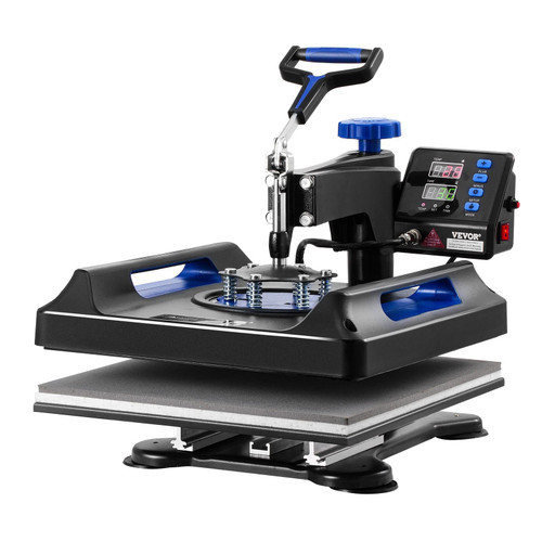 Heat Press Machine, 15 x 15 inch, 5 in 1 Heat Transfer Machine with 30 oz Tumbler Press, 360?° Swin E415-YTS30OZ151551Z4JBV1