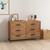 Sideboard Brown Solid pinewood, Engineered wood, Metal Medium A949-349921