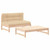  Garden Lounge Set Beige Solid pine wood Medium Modular A949-3186102