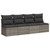  Garden Sofa Set Grey A949-3268100