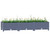  Raised Bed Blue Grey Polypropylene 47.2 x 15.7 x 9.1 in Durable A949-310399
