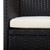  Garden Dining Set Black A949-3156640