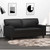  2-seater Sofa Black Faux leather 2-Seater Durable 2-Seater Sofa A949-359412