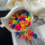 Color: MULTI, Size: XS?€old?‰ - 50/100Pcs Colorful Basic Nylon Ealstic Hair Ties for Girls Ponytail F640-12000044052771253