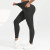 Color: black, Size: L - Solid Color Back Waist Pocket High Waist Fitness Yoga Legging soft Women Sp F640-12000045516079757 Color: black, Size: L - Solid Color Back Waist Pocket High Waist Fitness Yoga Legging soft Women Sp F640-12000045516079757