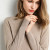 Color: GRAY, Size: L - Women Slim O-Neck Solid Pullover Cashmere Wool Blending Sweater Autumn And W F640-12000034090343931 Color: GRAY, Size: L - Women Slim O-Neck Solid Pullover Cashmere Wool Blending Sweater Autumn And W F640-12000034090343931