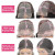 Density: 180%, Stretched Length: 10inches, Lace Wig Type: 4*4 - Deep Wave 180% Density Pre-Plucked  F640-12000035916467409 Density: 180%, Stretched Length: 10inches, Lace Wig Type: 4*4 - Deep Wave 180% Density Pre-Plucked  F640-12000035916467409