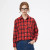 Color: Dark Purple, Size: XL - Fresh Flannel Plaid Shirt Women 2025 New Female Blouses and Tops Cot F640-12000033521471727 Color: Dark Purple, Size: XL - Fresh Flannel Plaid Shirt Women 2025 New Female Blouses and Tops Cot F640-12000033521471727