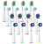 Color: Yellow - Electric Toothbrush Nozzles For Oral B Braun 3D White Floss Action Precision Clean  F640-12000037876657097 Color: Yellow - Electric Toothbrush Nozzles For Oral B Braun 3D White Floss Action Precision Clean  F640-12000037876657097