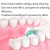 Color: Yellow - Electric Toothbrush Nozzles For Oral B Braun 3D White Floss Action Precision Clean  F640-12000037876657097 Color: Yellow - Electric Toothbrush Nozzles For Oral B Braun 3D White Floss Action Precision Clean  F640-12000037876657097