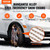 8 PCS Snow Chains, Tire Traction Wheel Chains for Tire Width 9.2-11.2 in/235-285 mm, Manganese All E415-XDLFHLZJ265XOS4KUV0  8 PCS Snow Chains, Tire Traction Wheel Chains for Tire Width 9.2-11.2 in/235-285 mm, Manganese All E415-XDLFHLZJ265XOS4KUV0