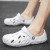Color: PURPLE, Shoe Size: 41 - Men Summer Slippers Thick Sole Mens Clogs Sandals Hollow Breathable  F640-12000045477823839 Color: PURPLE, Shoe Size: 41 - Men Summer Slippers Thick Sole Mens Clogs Sandals Hollow Breathable  F640-12000045477823839