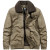 Color: Khaki, Size: 4XL - Men's Cold Jackets Knitted Coat Winter Coats Bomber Mens Sweat-shirt Desi F640-12000035099870820 Color: Khaki, Size: 4XL - Men's Cold Jackets Knitted Coat Winter Coats Bomber Mens Sweat-shirt Desi F640-12000035099870820