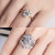 Gem Color: Blue, Ships From: CHINA, Ring Size: 5 - AnuJewel 1ct 2ct 3ct 5ct D Color Moissanite Enga F640-12000029804871821 Gem Color: Blue, Ships From: CHINA, Ring Size: 5 - AnuJewel 1ct 2ct 3ct 5ct D Color Moissanite Enga F640-12000029804871821