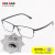 Frame Color: GRAY, Lens Function: None, Lens Index: 1.61, Prescription Type: Progressive - Rui Hao  F640-12000026752257604