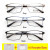 Frame Color: GRAY, Lens Function: None, Lens Index: 1.61, Prescription Type: Progressive - Rui Hao  F640-12000026752257604