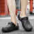 Color: black, Shoe Size: 45 - Men Summer Slippers Thick Sole Mens Clogs Sandals Hollow Breathable F F640-12000045477823703 Color: black, Shoe Size: 45 - Men Summer Slippers Thick Sole Mens Clogs Sandals Hollow Breathable F F640-12000045477823703