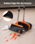 Broom and Dustpan Set, Heavy Duty Dustpan and Broom Combo with Self-Cleaning Teeth, Metal Upright S E415-SBBJTZLDSBJDOCO7P001V0 Broom and Dustpan Set, Heavy Duty Dustpan and Broom Combo with Self-Cleaning Teeth, Metal Upright S E415-SBBJTZLDSBJDOCO7P001V0