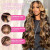 Stretched Length: 26inches, Hair Color: #16, Density: 180%, Ships From: CHINA - Highlight Wig Human F640-12000045291563803 Stretched Length: 26inches, Hair Color: #16, Density: 180%, Ships From: CHINA - Highlight Wig Human F640-12000045291563803