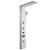 Shower Panel Tower System with Rainfall Waterfall Shower Head, 53 in Brushed Stainless Steel Shower E415-FTYS5CS2MSDP8X8BJ001V0 Shower Panel Tower System with Rainfall Waterfall Shower Head, 53 in Brushed Stainless Steel Shower E415-FTYS5CS2MSDP8X8BJ001V0