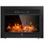 28.5 Inch Electric Fireplace Recessed with 3 Flame Colors - Color: Black - Size: 28.5 inches D681-FP10049US