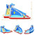Inflatable Shark Bounce House with Water Slide and Climbing Wall without Blower B593-OP70399