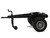 Single-Axle Converter Dolly 1/87 (HO) Plastic Model by Promotex F977-005274BK