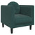  Sofa Chair with Cushion Dark Green Velvet A949-372624
