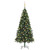Artificial Pre-lit Christmas Tree with Ball Set Green 70.9" A949-3077797