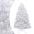 Artificial Hinged Christmas Tree White PVC 82.7 in height A949-356775