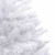 Artificial Hinged Christmas Tree White PVC 82.7 in height A949-356775