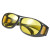 Color Name: Gold - Car Night Vision Sunglasses Night Driving Glasses Driver Goggles Unisex Sun Glas F640-12000019903673035
