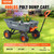 Garden Cart, Durable Poly Dump Cart with Simple Assembly Steel Structure, Versatile Dump Wagon with E415-SLZXTC800B00XSY7GV0