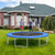 15 Feet Universal Trampoline Spring Cover-Multicolor B593-TW10077