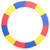 15 Feet Universal Trampoline Spring Cover-Multicolor B593-TW10077