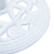 Umbrella Base White 19.8 lb 15.7" Cast Iron A949-47864