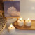 Emitting Color: Red, Plug Type: EU Plug - LED Candle Light Rechargeable Flameless Candles Timer Rem F640-12000042287047217