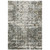 4' X 6' Gray and Ivory Oriental Power Loom Area Rug N270-508917