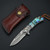 Damascus Sandwich Steel Folding Fruit Knife Q119-CJJT1828750