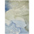 5' X 8' Blue and Green Abstract Washable Indoor Outdoor Area Rug N270-560242