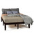 14 Inch Full Size Wood Platform Bed Frame with Wood Slat Support-Brown B593-HW63259