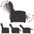Electric Stand up Recliner Chair Dark Brown Real Leather A949-3205945