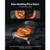 Outdoor Pizza Oven, 12 in Wood Fired Pizza Ovens, Pellet Pizza-Stove with Thermometer & Electric Ro E415-BXPSLDNZWDJPCLPZU001V9