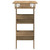  Wall Bar Table Artisan Oak 40.2"x17.7"x40.7" Engineered Wood A949-856861