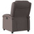  Recliner Chair Dark Brown Real Leather A949-371790