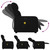  Stand up Massage Recliner Chair Black Fabric A949-3206947