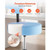 Rolling Stool with Back Support, 500 lbs Weight Capacity, Height Adjustable, Thick Cushion Ergonomi E415-BQDYYDLSYX50SXJF9001V0