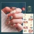 Color: Normal White - Dropshipping Yellow and Green Nail Stickers Self Adhesive Manicure Nail Art D F640-12000022686667204