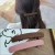 Color: WHITE - Frosted Resin Spring Hair Clip Vintage Elegant Hairpin Hair Clip Women Ponytail Clam F640-12000035330552207