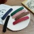 Color: WHITE - Frosted Resin Spring Hair Clip Vintage Elegant Hairpin Hair Clip Women Ponytail Clam F640-12000035330552207
